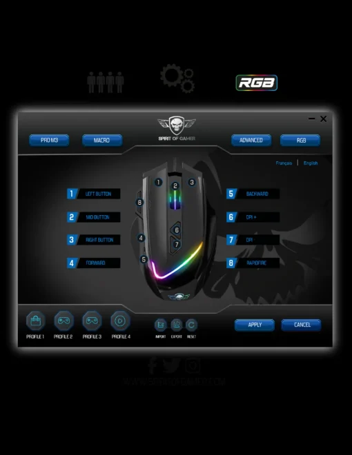 Pro-M3 Rgb