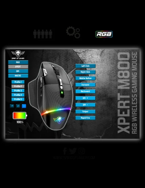 Xpert-M800 Wireless